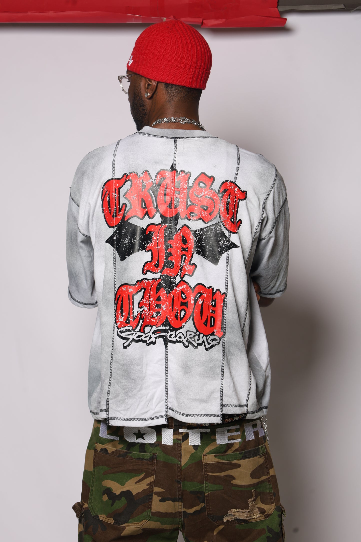 " 003 CRZY STITCH TEE "